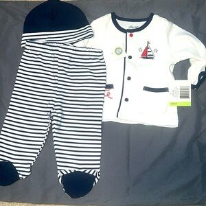 Little Me 2PC outfit & Hat